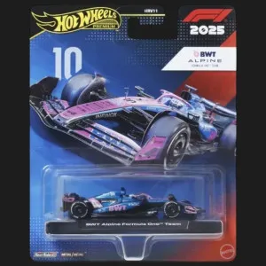 Коллекционный болид Mattel Hot Wheels Formula 1 Alpine Pierre Gasly #10 (JKD82)