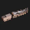 Колекційна модель-конструктор Metal Time Polar Steel SE Magic Express Train Полярний експрес (MT082)