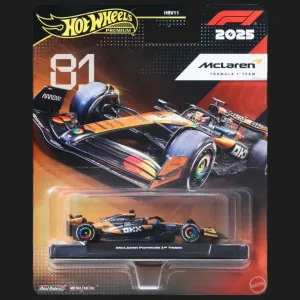 Коллекционный болид Mattel Hot Wheels Formula 1 McLaren Oscar Piastri #81 (JKD81)
