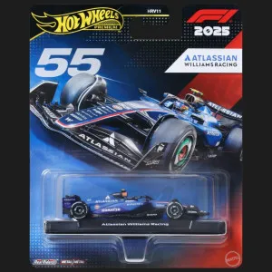 Коллекционный болид Mattel Hot Wheels Formula 1 Williams Carlos Sainz #55 (JKD85)