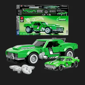 Коллекционная машинка-конструктор Mattel Brick Shop Speed ​​— Camaro (JFT16) (Green)