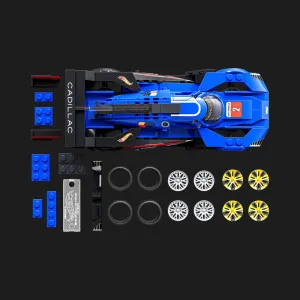 Коллекционная машинка-конструктор Mattel Brick Shop Speed ​​— Cadillac (JFR89) (Blue)