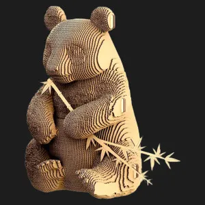 Картонный 3D-пазл-конструктор Cartonic Семья панд (Panda family) (CARTPANDAFAM)