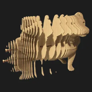 Картонный 3D-пазл-конструктор Cartonic «Собака Патрон» (Patron the dog) (CARTPATR)