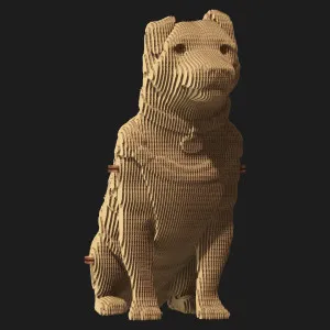 Картонный 3D-пазл-конструктор Cartonic «Собака Патрон» (Patron the dog) (CARTPATR)