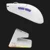 Беспроводная игровая мышь Gaming Jester 8K with Charging Dock (White/Purple) (WMJSCD022017)