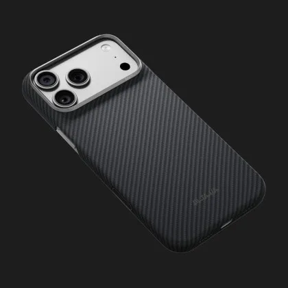 Чехол Pitaka Edge Case для iPhone 18 Pro (Black Gray(Twill)