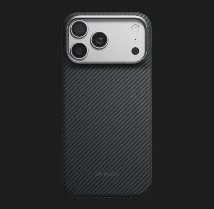 Чохол Pitaka Edge Case для iPhone 18 Pro Max (Black Gray(Twill)