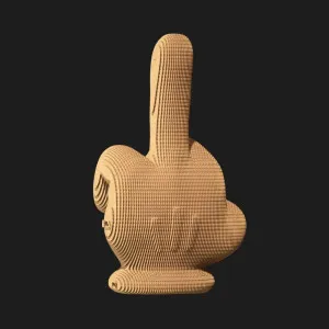 Картонний 3D пазл-конструктор Cartonic F*ck (CARTFUC)