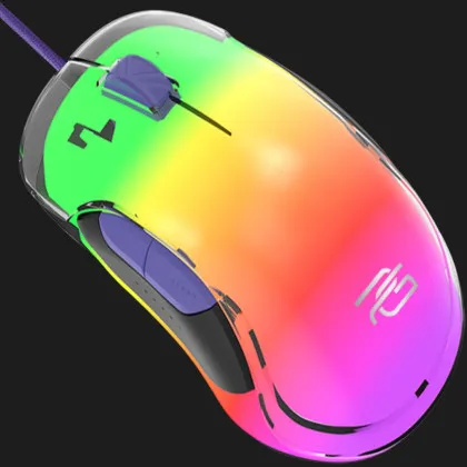 Проводная игровая мышь Proove Gaming Blaze (Black/Purple) (UA)