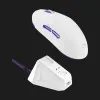 Беспроводная игровая мышь Proove Gaming Superfight Wireless with charging dock (White/Purple) (WMSW00122002)