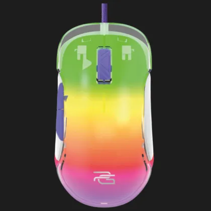 Проводная игровая мышь Proove Gaming Blaze (White/Purple) (UA)