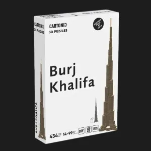 Картонный 3D-пазл-конструктор Cartonic Бурдж Халифа (Бурдж Халифа) (CARTBURJ)