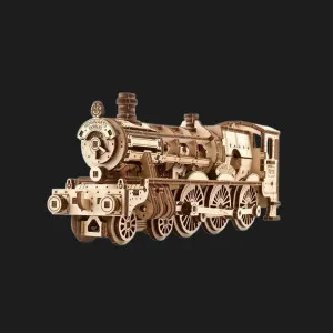 Деревянный 3D конструктор UGEARS Хогвартс Экспресс (70176)