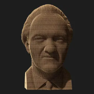 Картонный 3D пазл-конструктор Cartonic Квентин Тарантино (Quentin) (CARTMQTR)