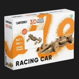 Картонний 3D пазл-конструктор Cartonic Racing Car (CARTRAC)