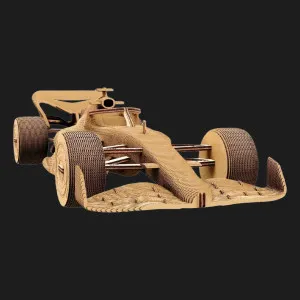 Картонний 3D пазл-конструктор Cartonic Racing Car (CARTRAC)