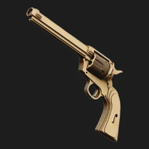 Картонный 3D пазл-конструктор Cartonic Револьверы (Revolvers) (CARTREV)
