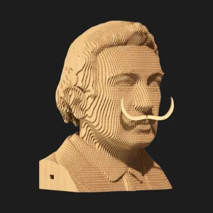 Картонный 3D пазл-конструктор Cartonic Сальвадор Дали (Salvador) (CARTMSDL)