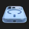 Чехол LAUT Crystal Fluro MagSafe для iPhone 18 Pro (Blue Crystal)