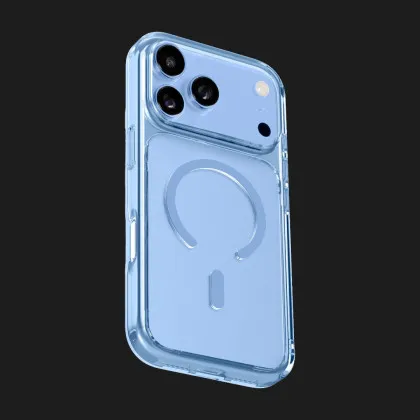 Чехол LAUT Crystal Fluro MagSafe для iPhone 18 Pro (Blue Crystal)