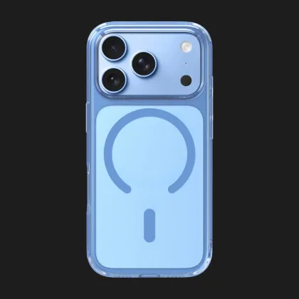 Чехол LAUT Crystal Fluro MagSafe для iPhone 18 Pro (Blue Crystal)