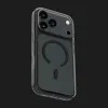 Чохол LAUT Crystal Fluro MagSafe для iPhone 18 Pro Max (Black Crystal)
