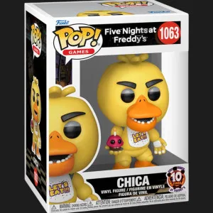 Фігурка Funko Pop! серії 5 ночей у Фредді — Чіка з Містером Кексом (87114)