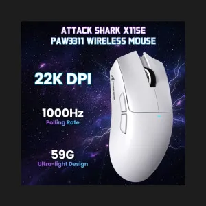 Ігрова миша Attack Shark X11SE (White) (UA)