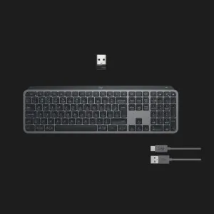 Ігрова клавіатура Logitech MX Keys S Wireless (920-011593) (Graphite) (UA)