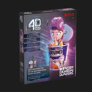 Пазл для створення 3D-моделі 4D Build Кейпоп-мисливиці на демонів — Стакан рамену Румі (SM47184/6077588)