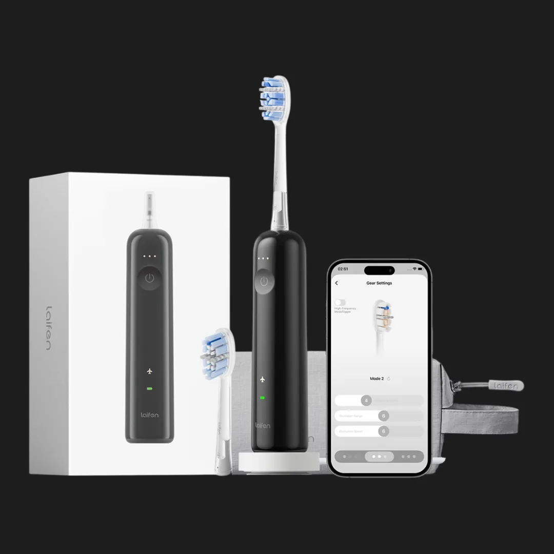 Зубна електрощітка Laifen Wave PRO (Black)