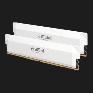 Оперативная память Crucial 32GB (2x16GB) DDR5 6000 MHz Pro Overclocking (White) (CP2K16G60C36U5W)