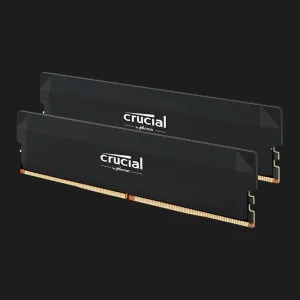 Оперативная память Crucial 32GB (2x16GB) DDR5 6000 MHz Pro Overclocking (Black) (CP2K16G60C36U5B)