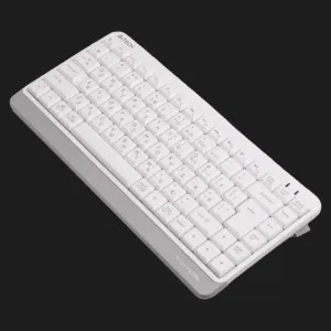 Клавіатура бездротова A4Tech FBK11 (White) в Бродах