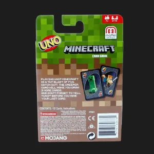 Настільна гра Mattel Games UNO Minecraft (FPD61)