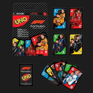 Настільна гра Mattel Games UNO F1 (Formula one) (JMF10)