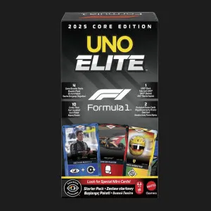 Настільна гра Mattel Games UNO F1 (Formula one) (JLV42)