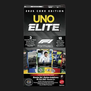 Доповнення до настільної гри Mattel Games UNO Elite F1 (Formula one) (JLV43)