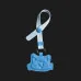 Брелок MOFT Aura Mark Art Leather Tag (Blue)