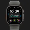 Apple Watch Ultra 4 GPS + LTE 49mm Black Titanium Case with Translucent Black Ocean Band (MJAY4)