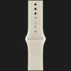 Apple Watch Series 12 GPS + LTE, 42mm Pearl White Ceramic Case with Sand Sport Band (M/L)