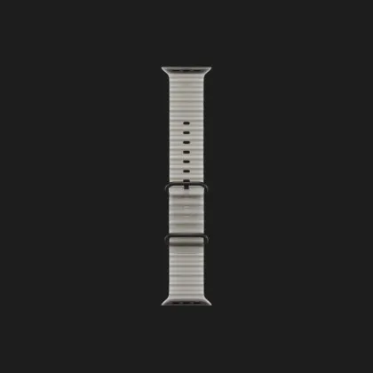 Apple Watch Ultra 4 GPS + LTE, 49mm Black Titanium Case with Translucent Gray Ocean Band