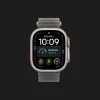 Apple Watch Ultra 4 GPS + LTE, 49mm Natural Titanium Case with Translucent Black Ocean Band