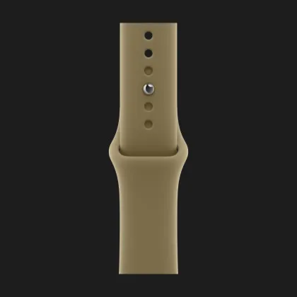 Apple Watch Series 12 GPS, 46mm Dark Bronze Aluminum Case with Olive Sport Band (M/L)