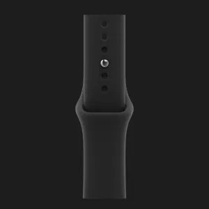 Apple Watch Series 12 GPS, 46mm Black Aluminum Case with Black Sport Band (S/M)