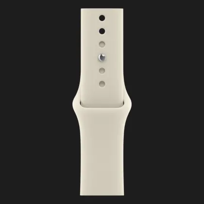 Apple Watch Series 12 GPS, 46mm Light Gold Aluminum Case with Sand Sport Band (M/L)