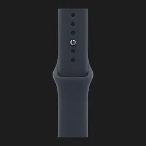 Apple Watch Series 12 GPS, 46mm Dark Bronze Aluminum Case with Navy Blue Sport Band (M/L)