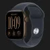 Apple Watch Series 12 GPS, 42mm Dark Bronze Aluminum Case with Navy Blue Sport Band (M/L)
