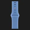 Apple Watch Series 12 GPS, 46mm Dark Bronze Aluminum Case with Wildflower Blue Sport Band (M/L)
